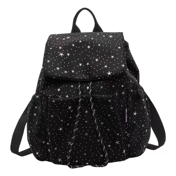Starry Print Casual Backpack Kalsten