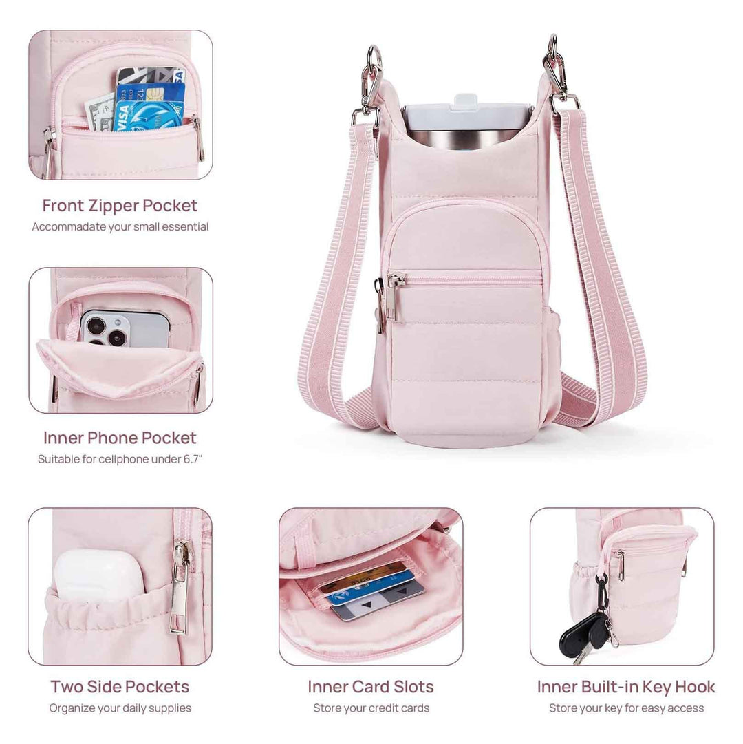 Practical shoulder bag with integrated card pocket Kalsten