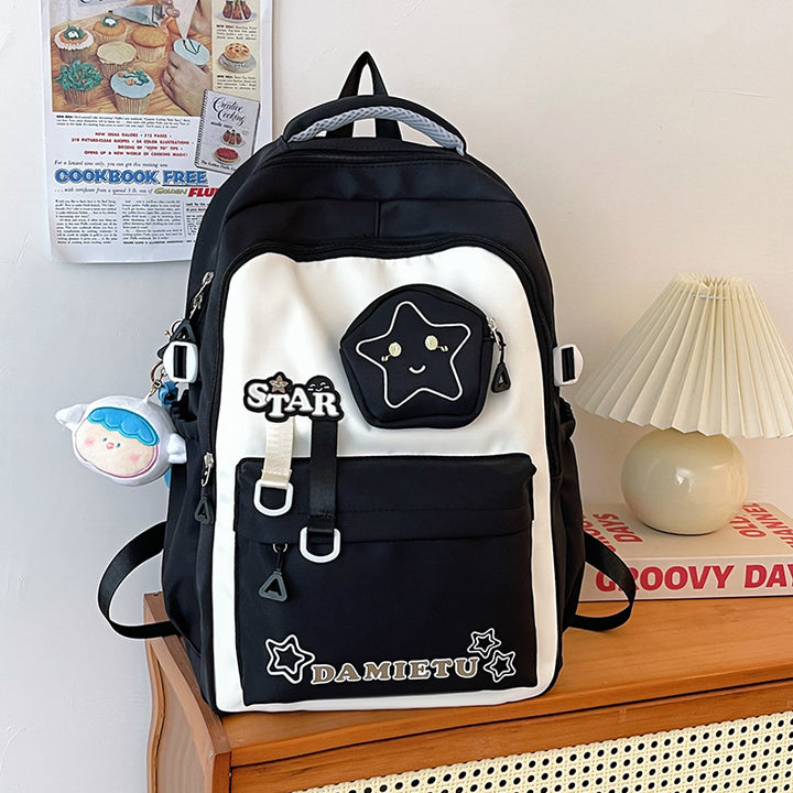Fun Graphic Printed Backpack Kalsten