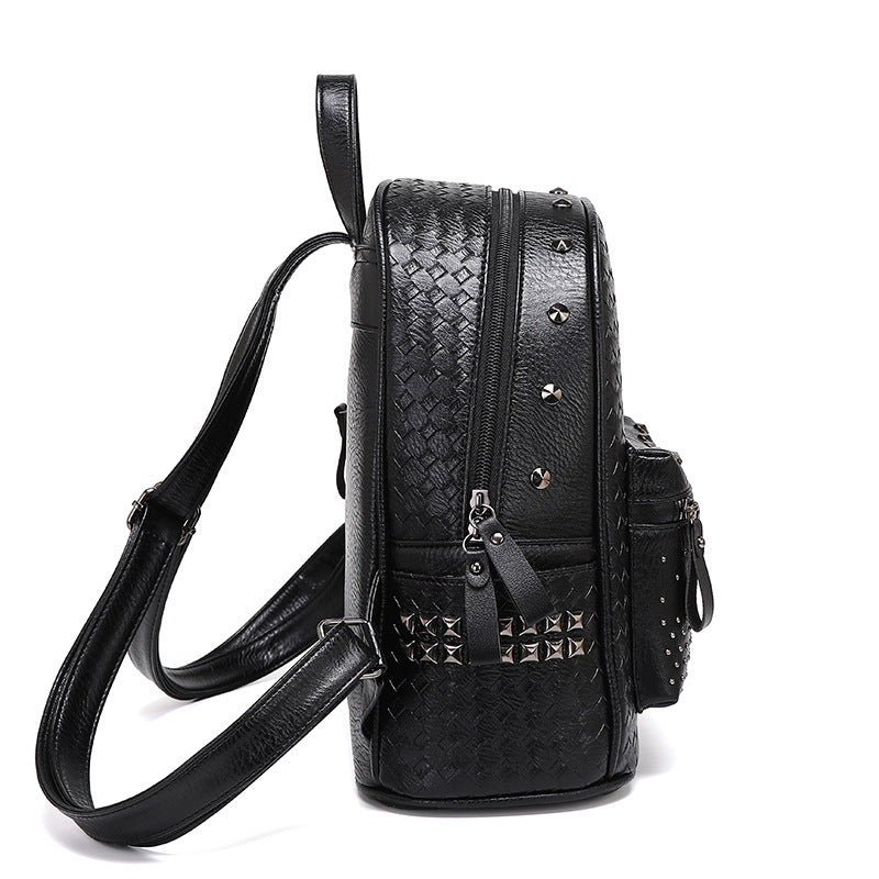 Studded Leather Backpack Kalsten