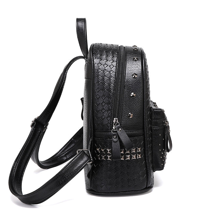 Studded Leather Backpack Kalsten