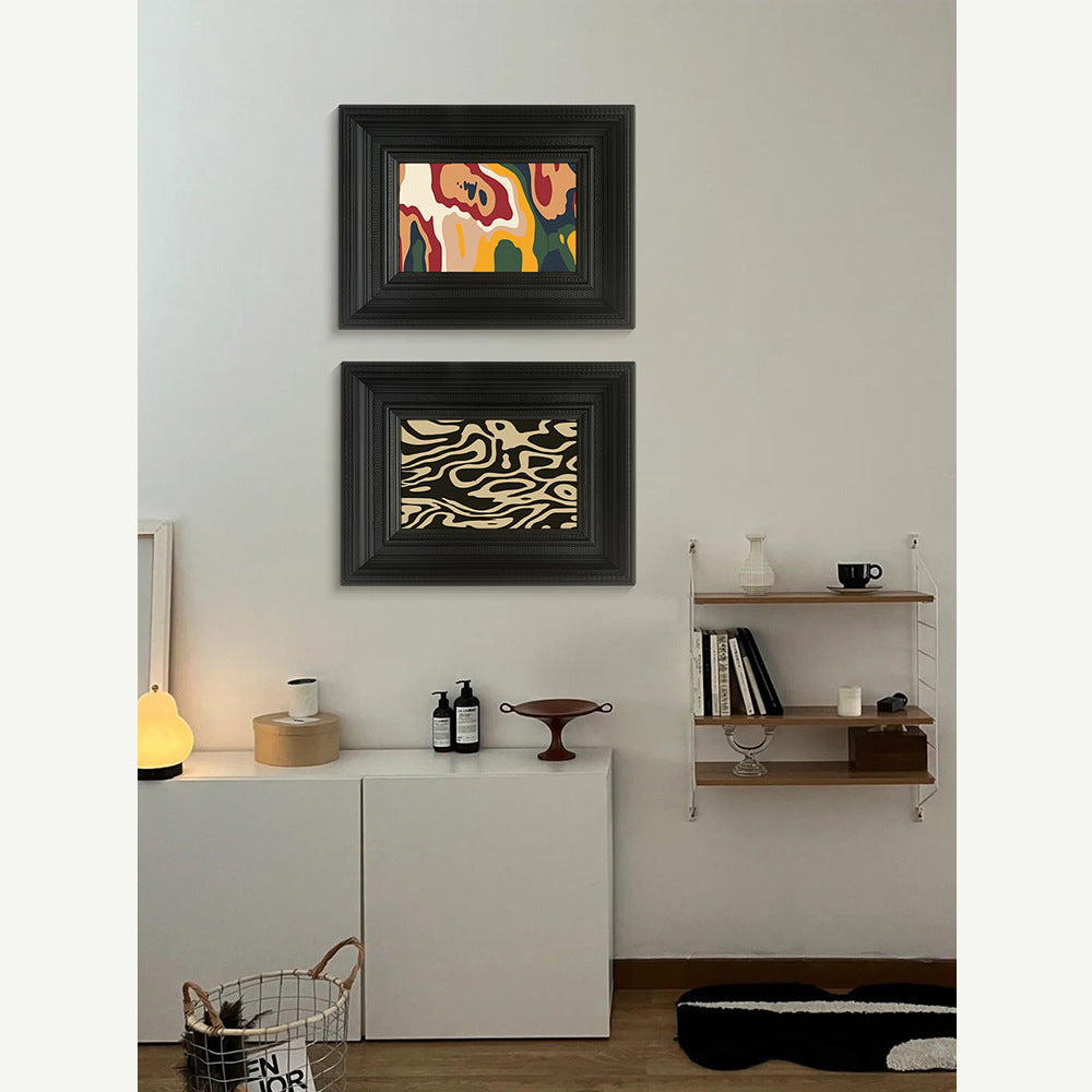 Floral framed artwork