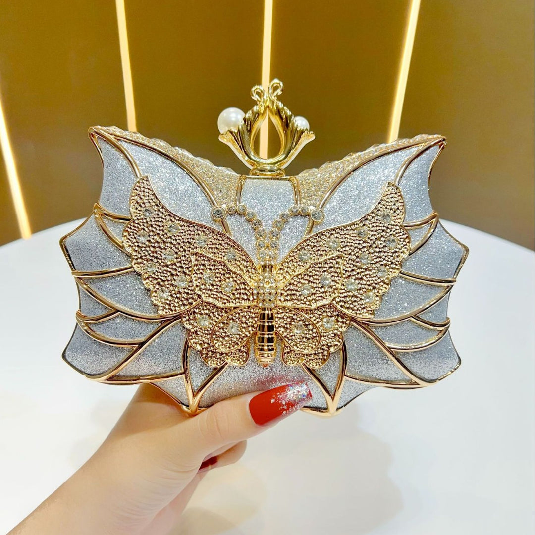 Butterfly-Inspired Evening Clutch
