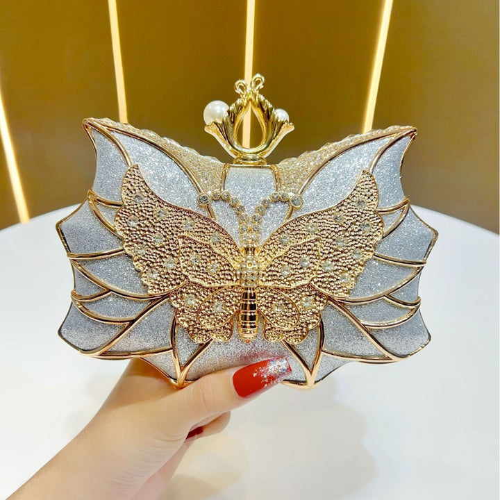 Butterfly-Inspired Evening Clutch