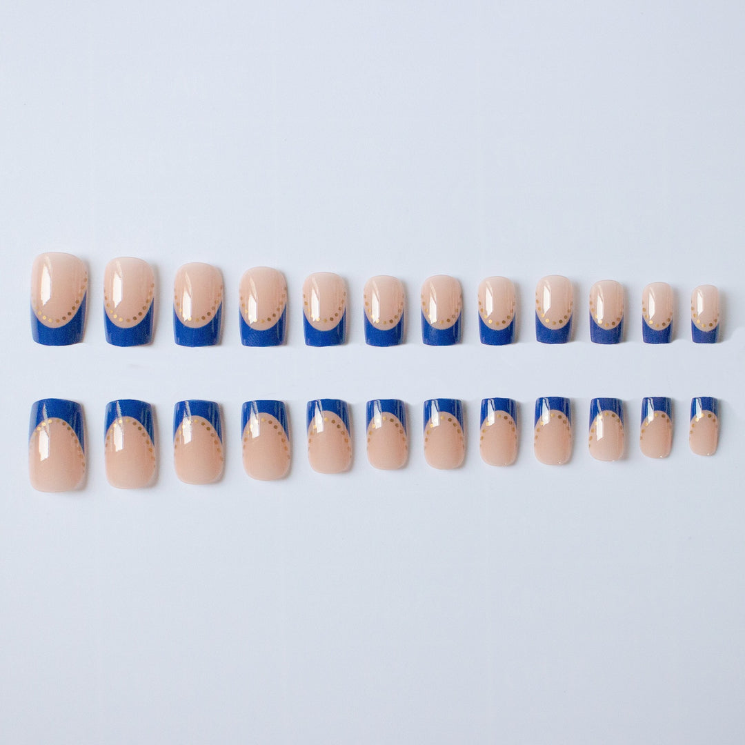 Elegant French Tip Gel Nail Art Kit