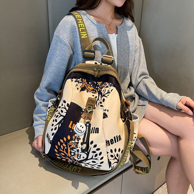 Artistic Multi-Pocket Sling Backpack Kalsten