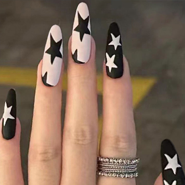 Artificial nail set with unique patterns Kalsten