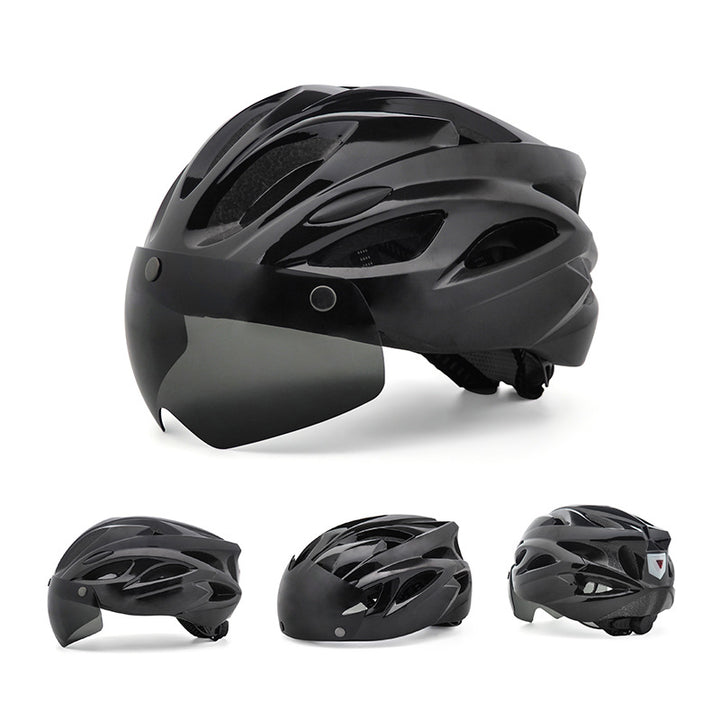 Aerodynamic Cycling Helmet with Integrated Visor Kalsten