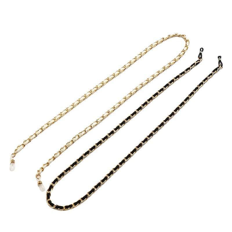 Aviator Sunglasses with Fashionable Chain Kalsten
