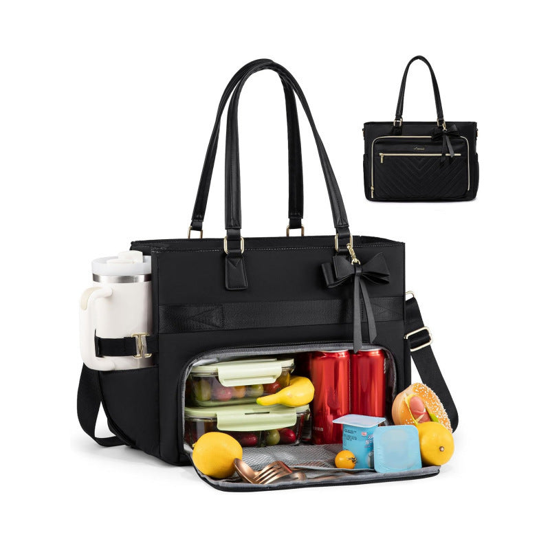 Insulated Multi-Compartment Lunch Tote Kalsten