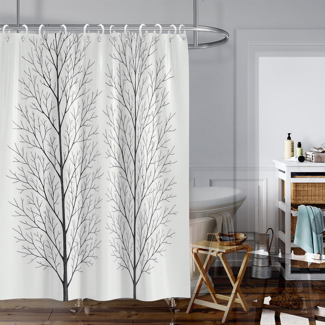 Artistic Tree Design Shower Curtain Kalsten