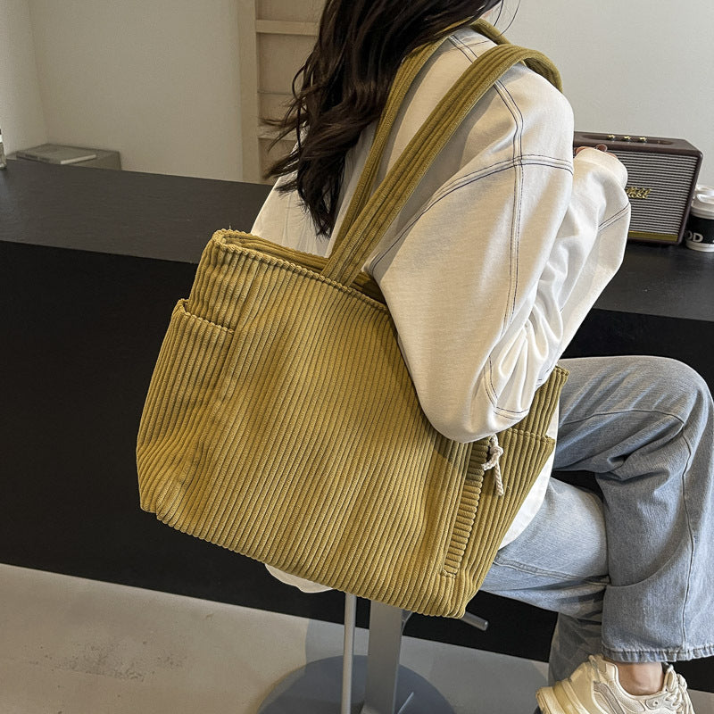 Durable Textured Everyday Tote Bag Kalsten