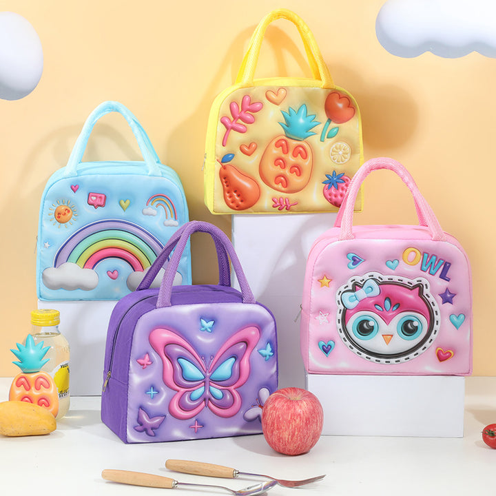 Fun Fruit-Themed Insulated Lunch Bag