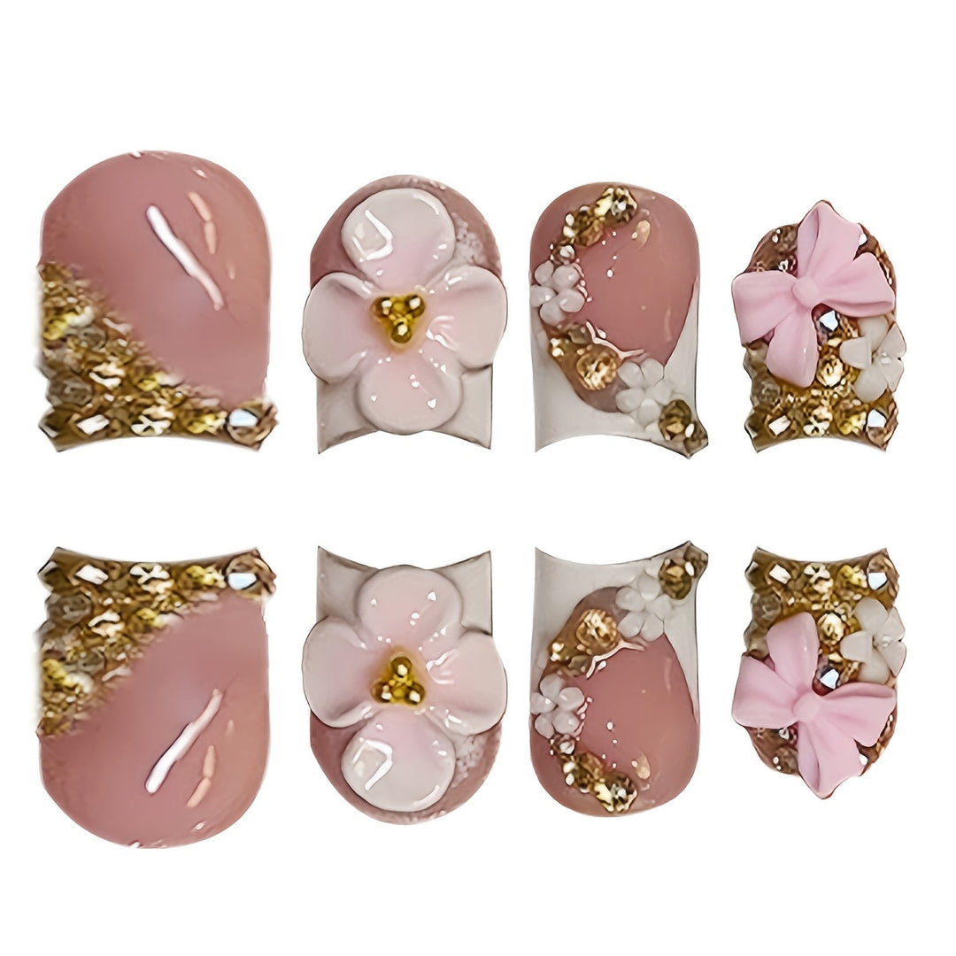 Artisan Floral Nail Decoration Set Kalsten