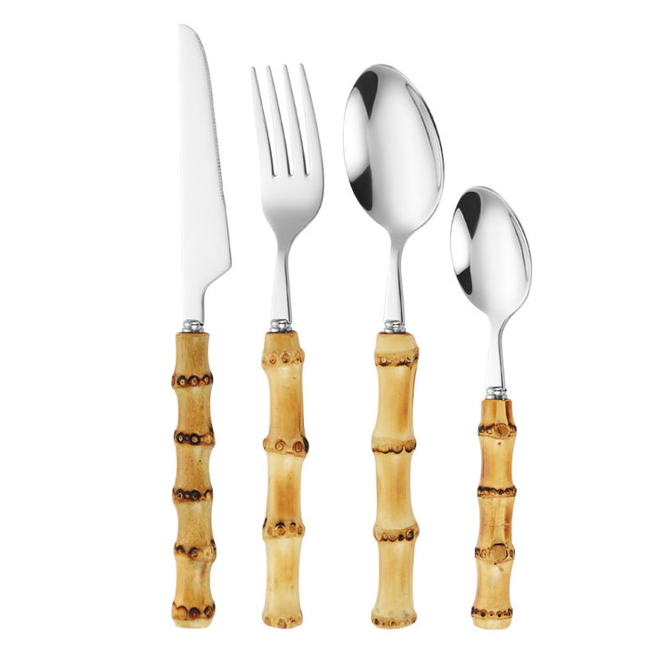 Bamboo Handle Salad Fork Kalsten