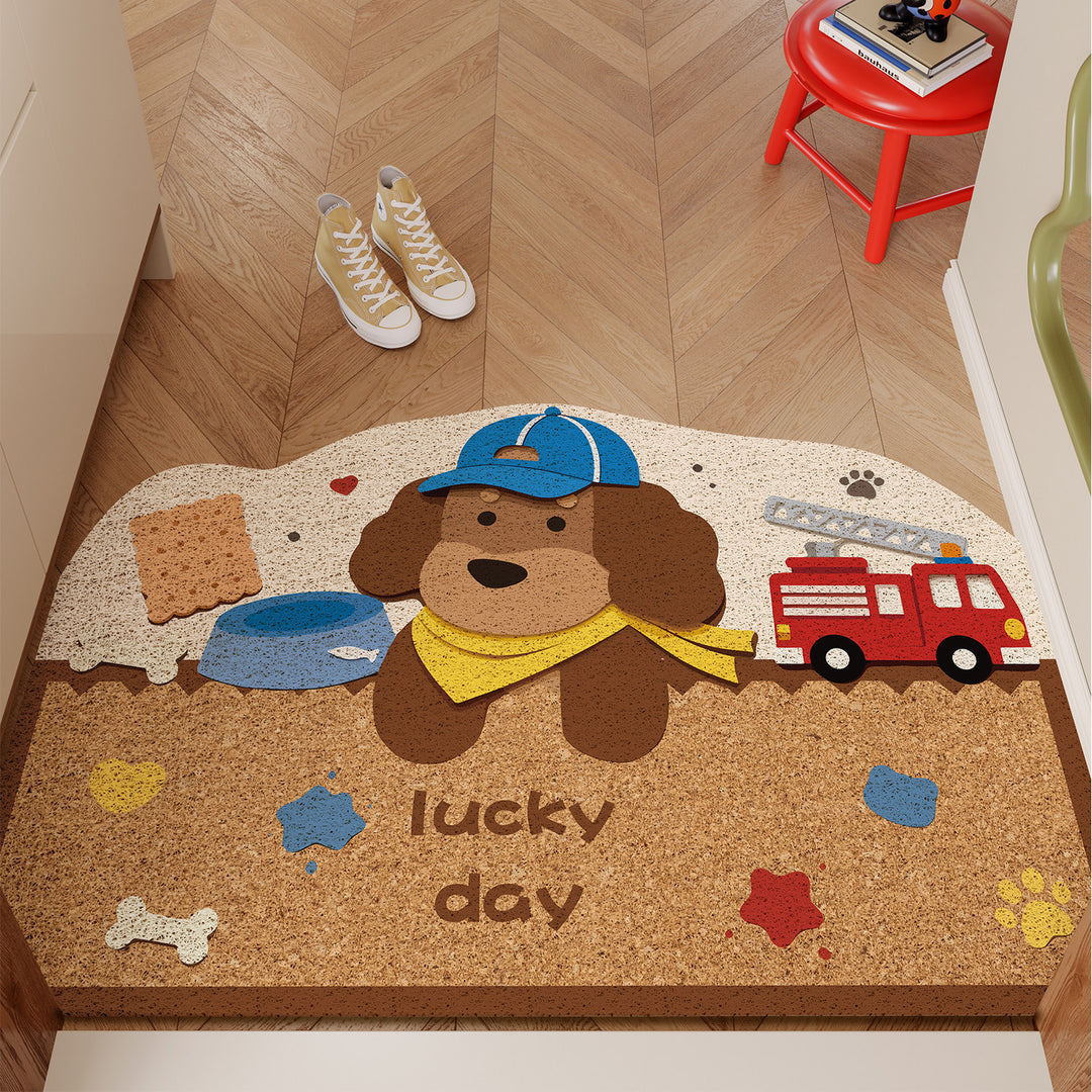 Playful Cartoon Themed Area Rug