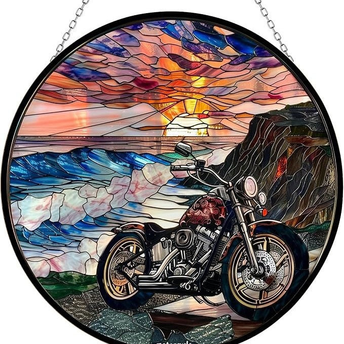 Stained Glass Phoenix Wall Art Kalsten