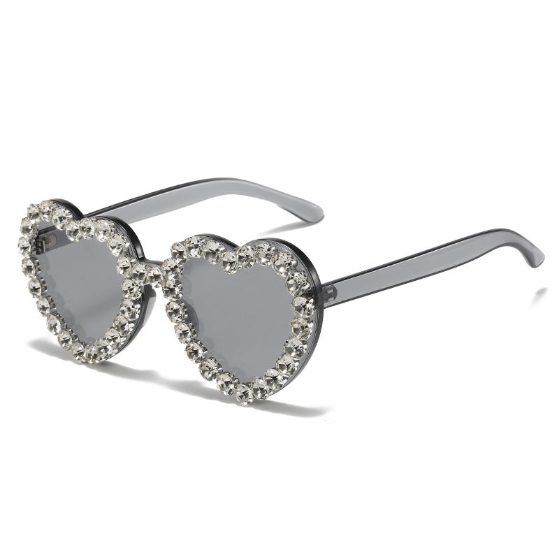 Heart-Shaped Glamorous Sunglasses Kalsten