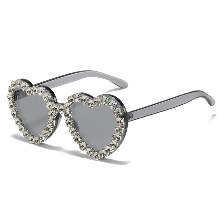 Heart-Shaped Glamorous Sunglasses Kalsten
