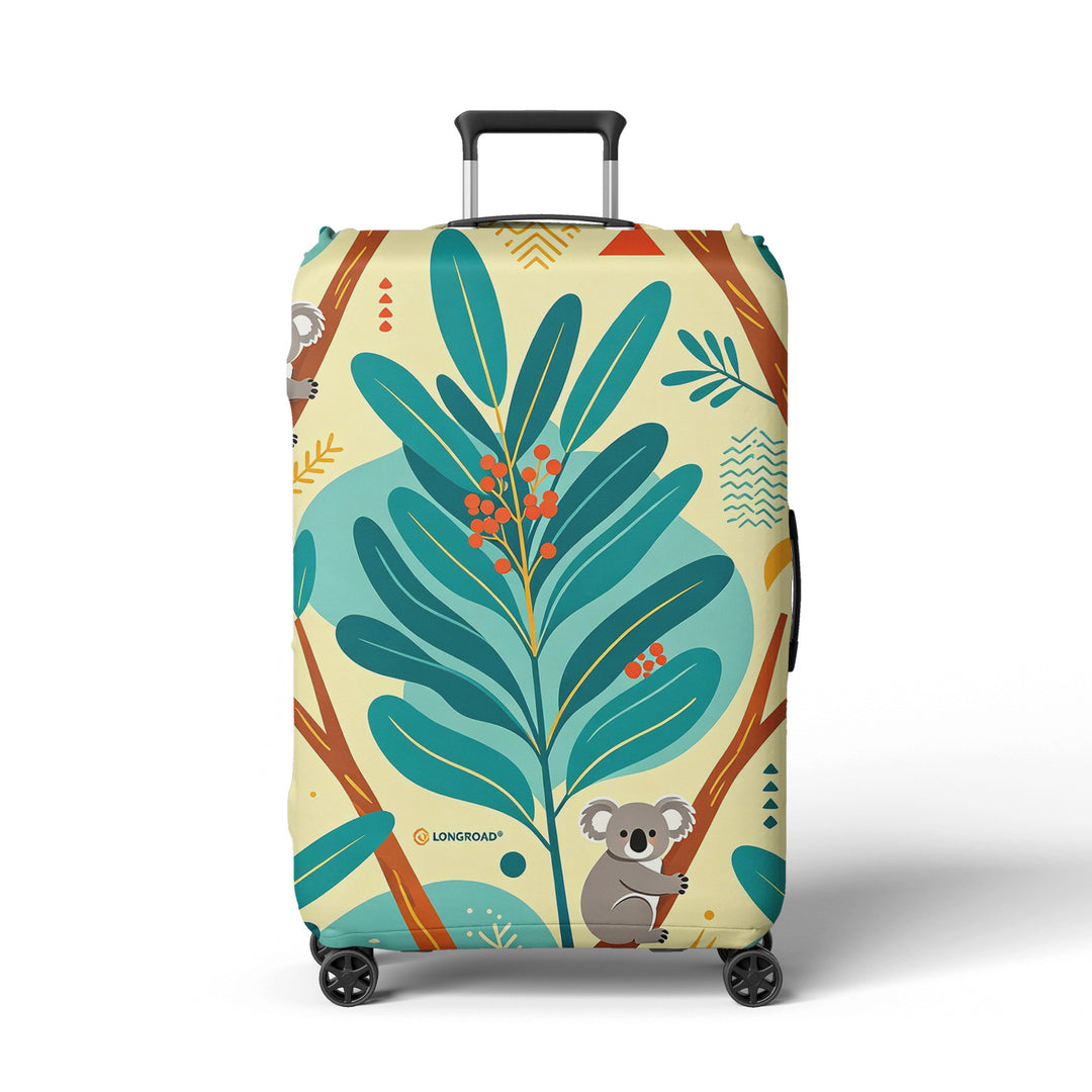 Women's suitcase sock with colorful coral design Kalsten