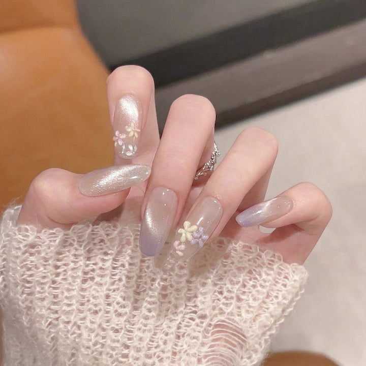 Reusable Waterproof Press-On Nail Set