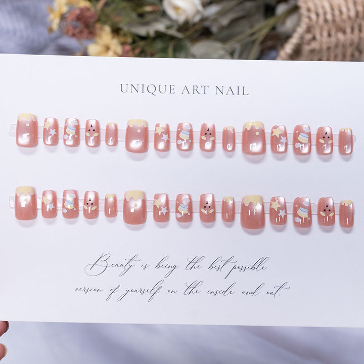 Themed Press-On Nail Art Set
