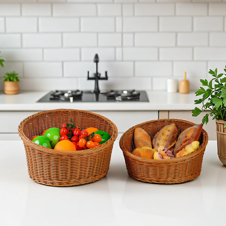 Ladies oval basket made of high-quality willow material Kalsten