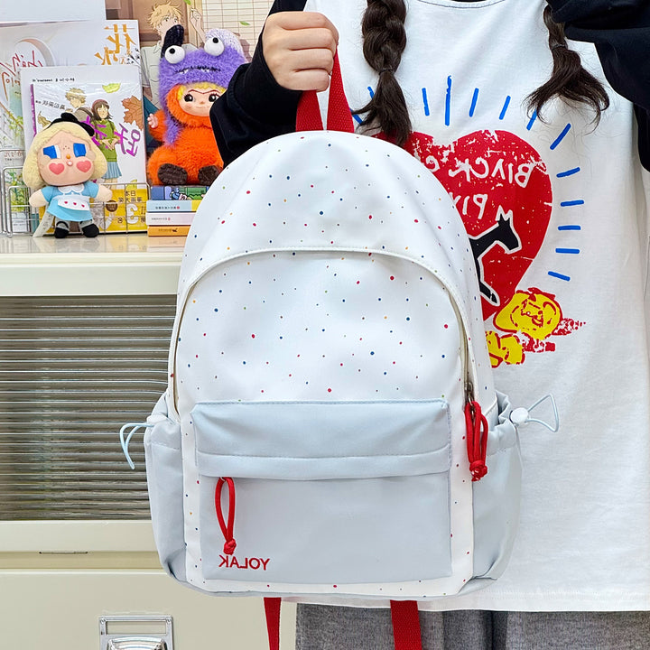 Trendy Striped Casual Backpack Kalsten