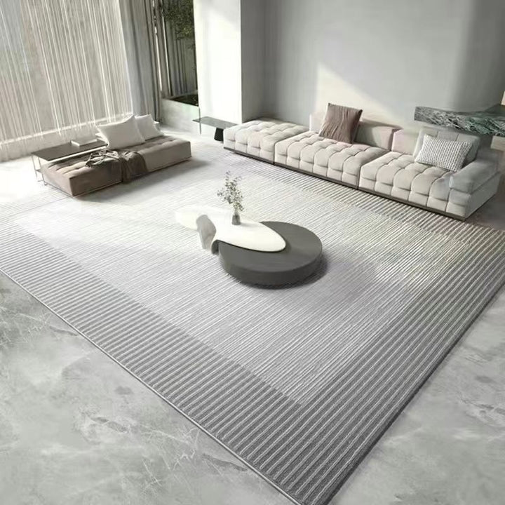 Modern Abstract Area Rug for Indoor Display