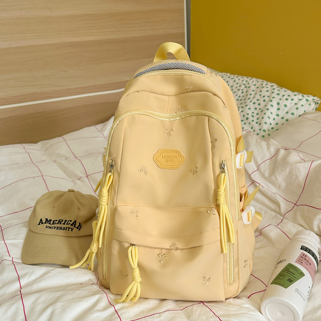 Decorative Star-Patterned Backpack Kalsten