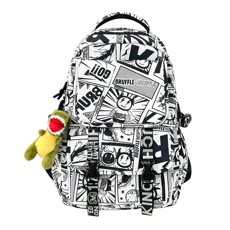 Urban Graphic Print Backpack Kalsten