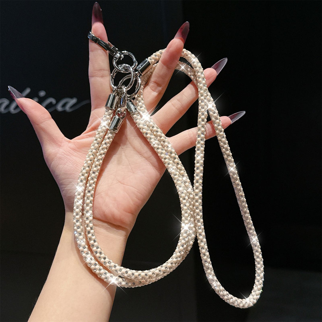 Sparkling Rhinestone Phone Strap Kalsten