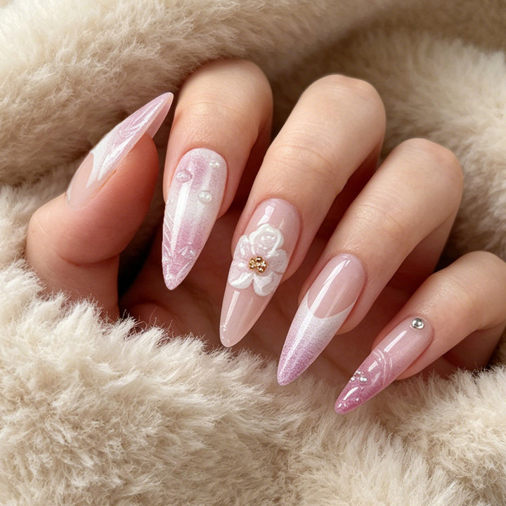 Elegant Floral Design Press-On Nails Kalsten 1789086047