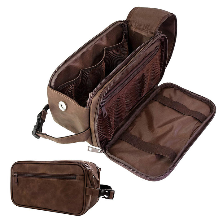 Cosmetic bag with multiple compartments Kalsten