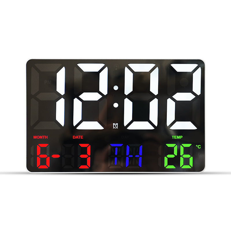 Digital wall clock with multifunctional LED display Kalsten