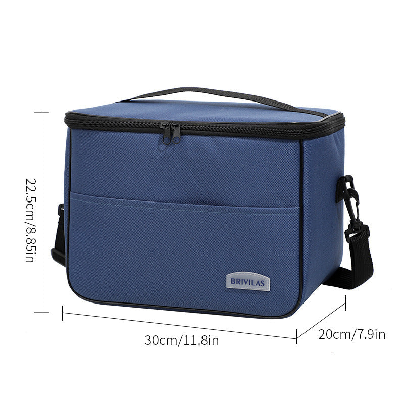 Insulated Multi-Compartment Lunch Cooler