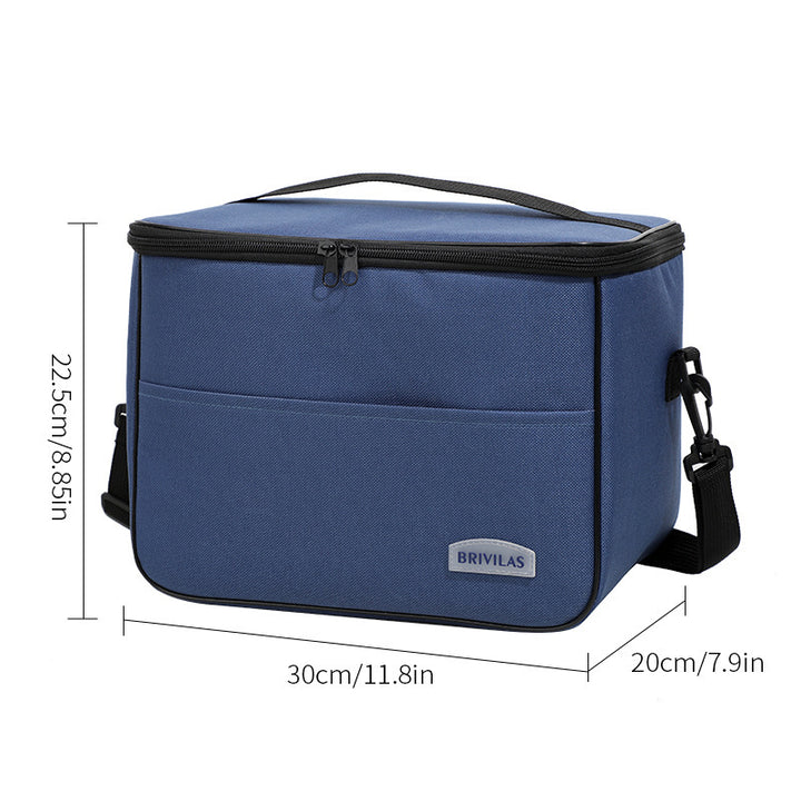 Insulated Multi-Compartment Lunch Cooler