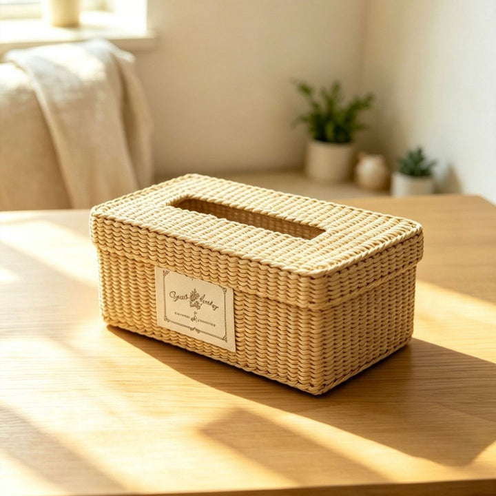 Natural Fiber Decorative Storage Box Kalsten