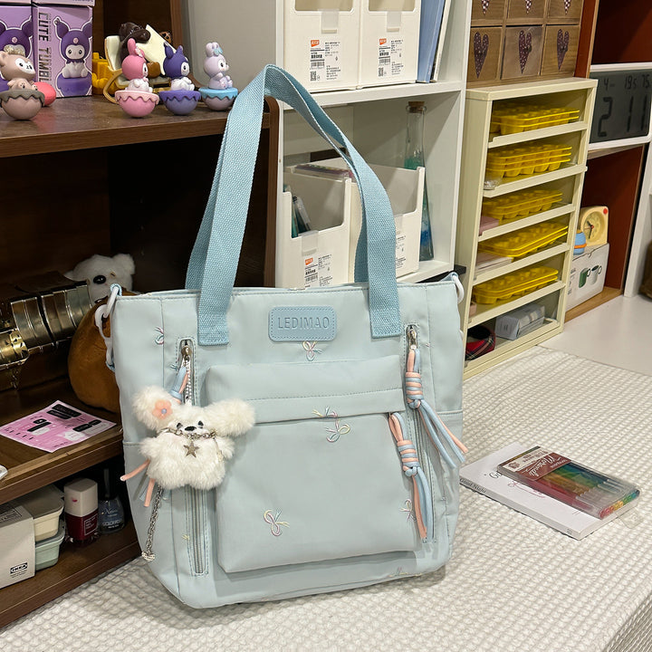 Embroidered Multi-Functional Backpack Kalsten