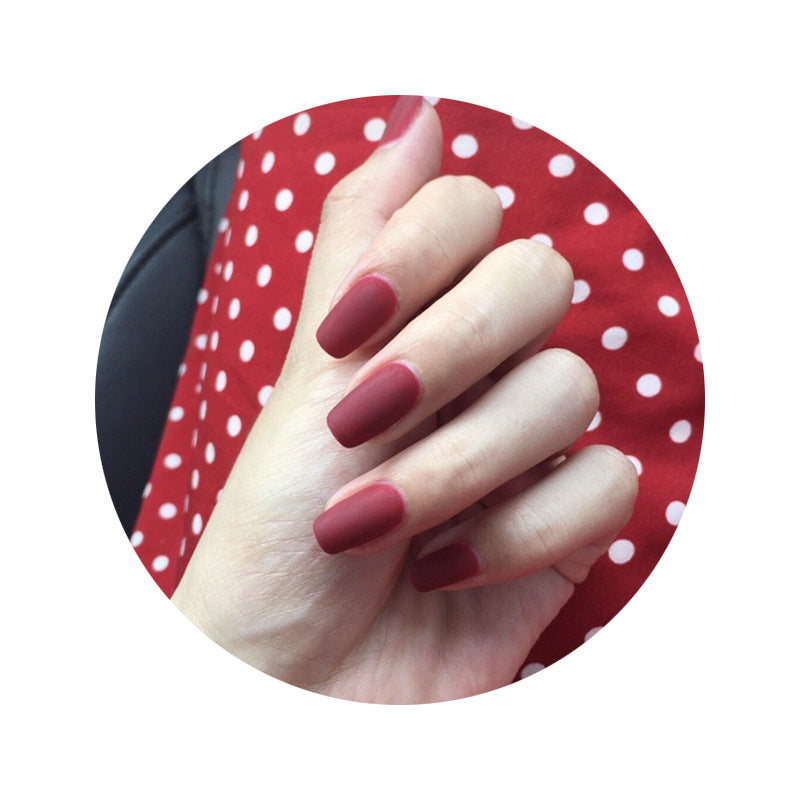 Matte Press-On Nail Set Kalsten