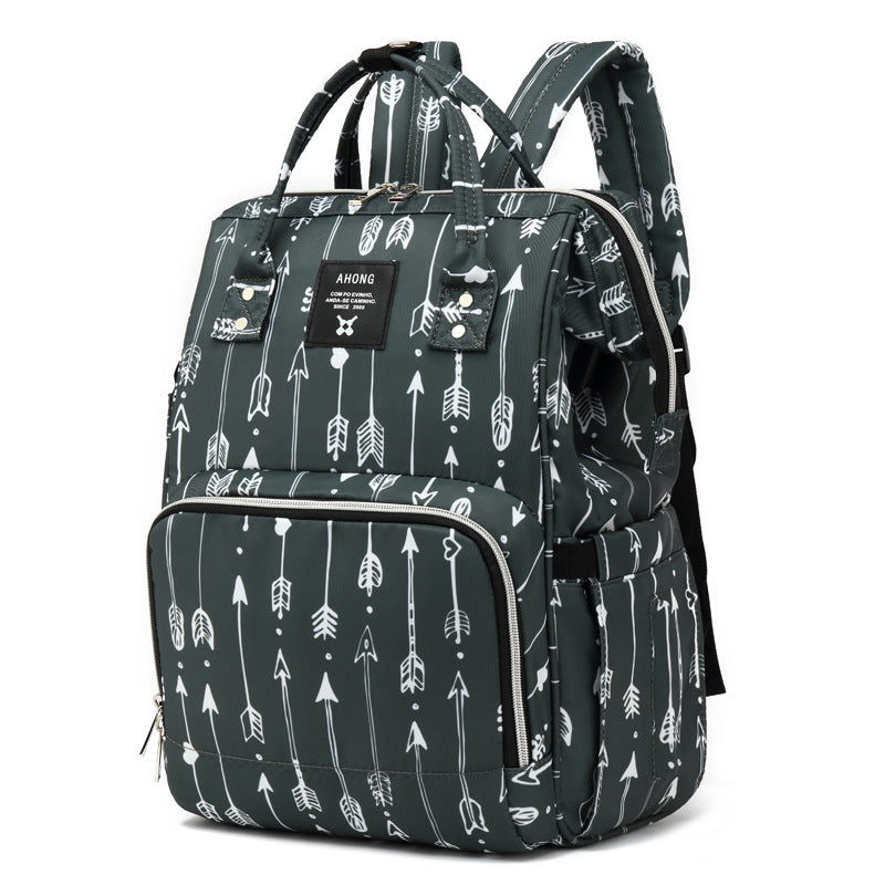 Stylish Striped Backpack Kalsten