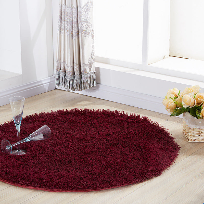 Plush Round Area Rug Kalsten 1790150822