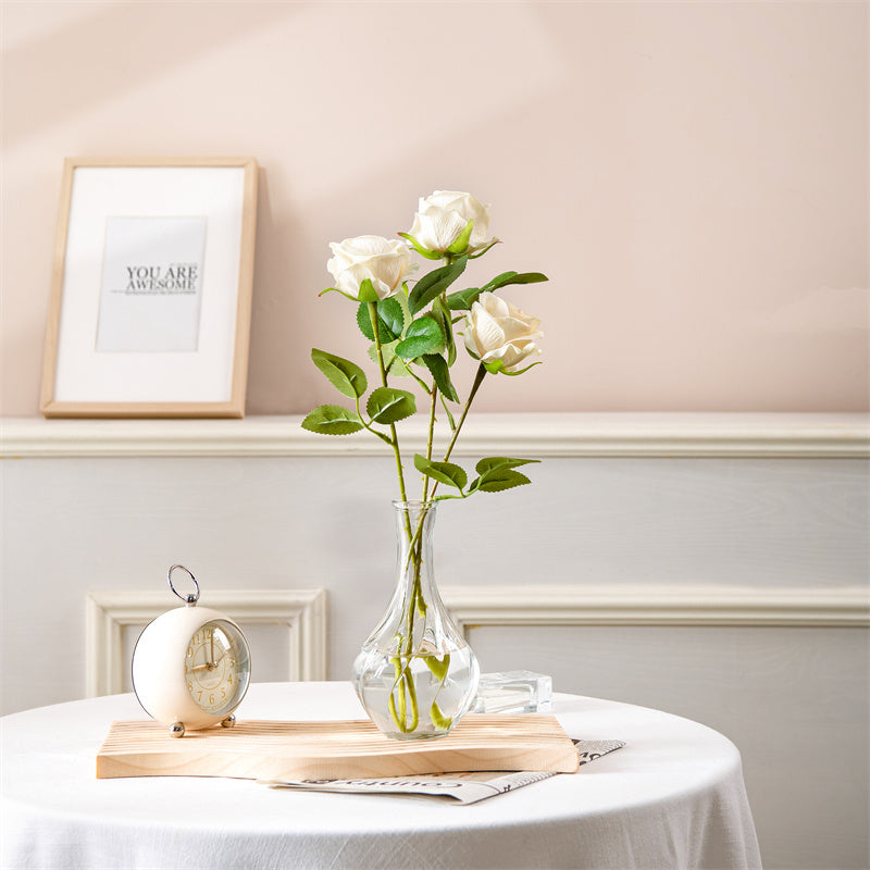 Realistic Elegant Rose Stem