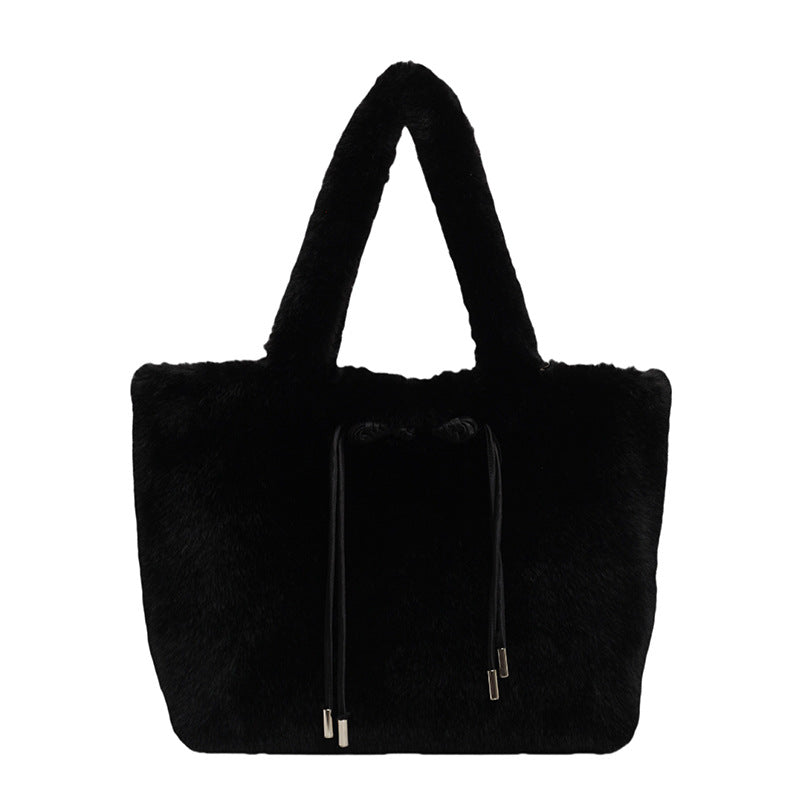 Luxurious Faux Fur Tote Bag