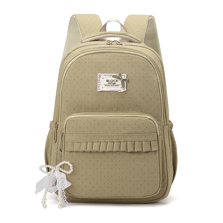Decorative Polka Dot Backpack Kalsten
