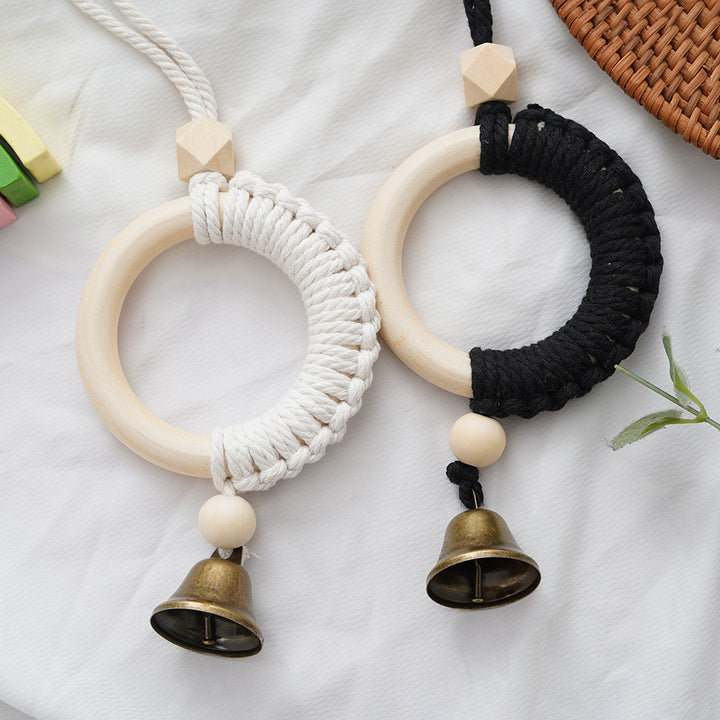 Decorative Macrame Wall Art with Bell Kalsten