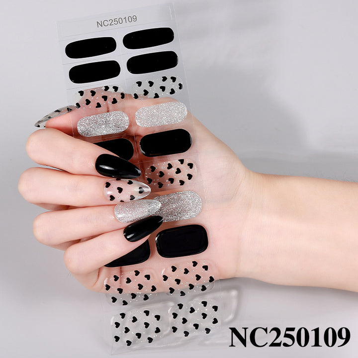 French Tip Nail Wraps