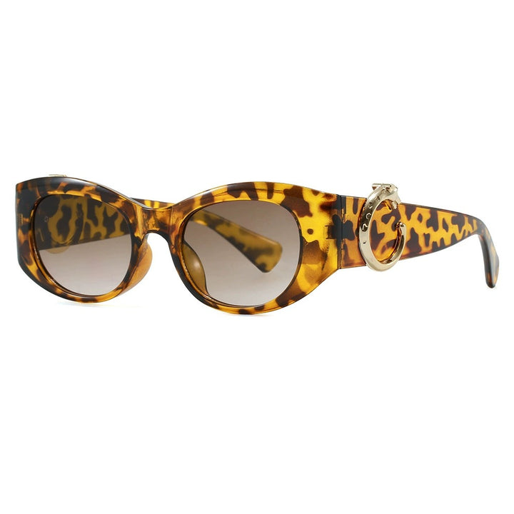 Women's elegant Cat-Eye sunglasses with golden details Kalsten