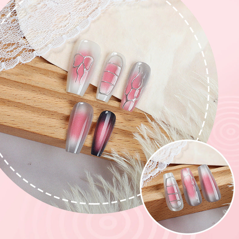 Ombre Gradient Press-On Nail Set