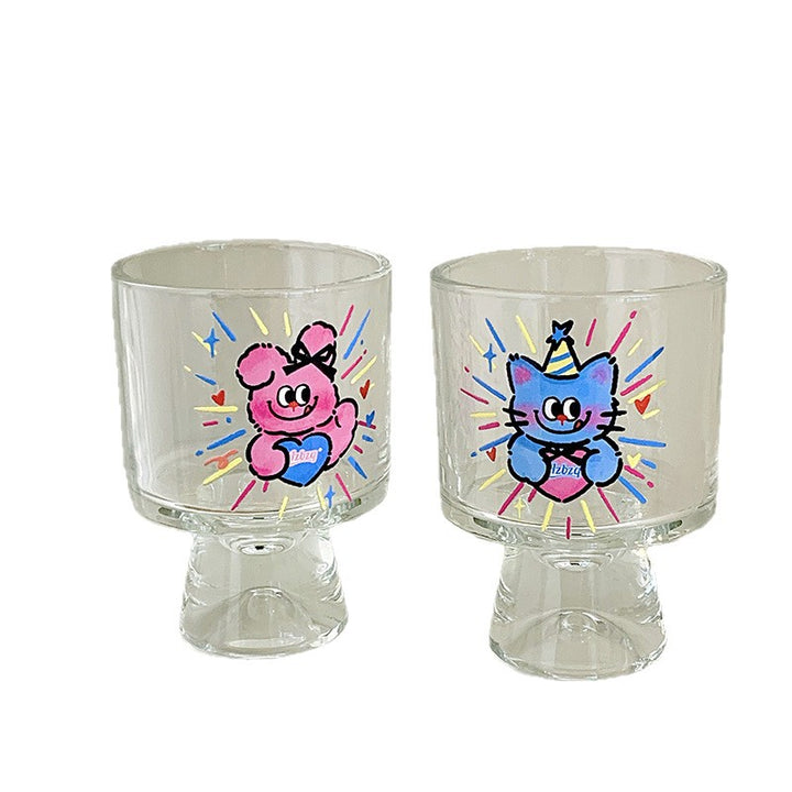 Funny and Creative Drinking Glass with Unique Animal Design Kalsten